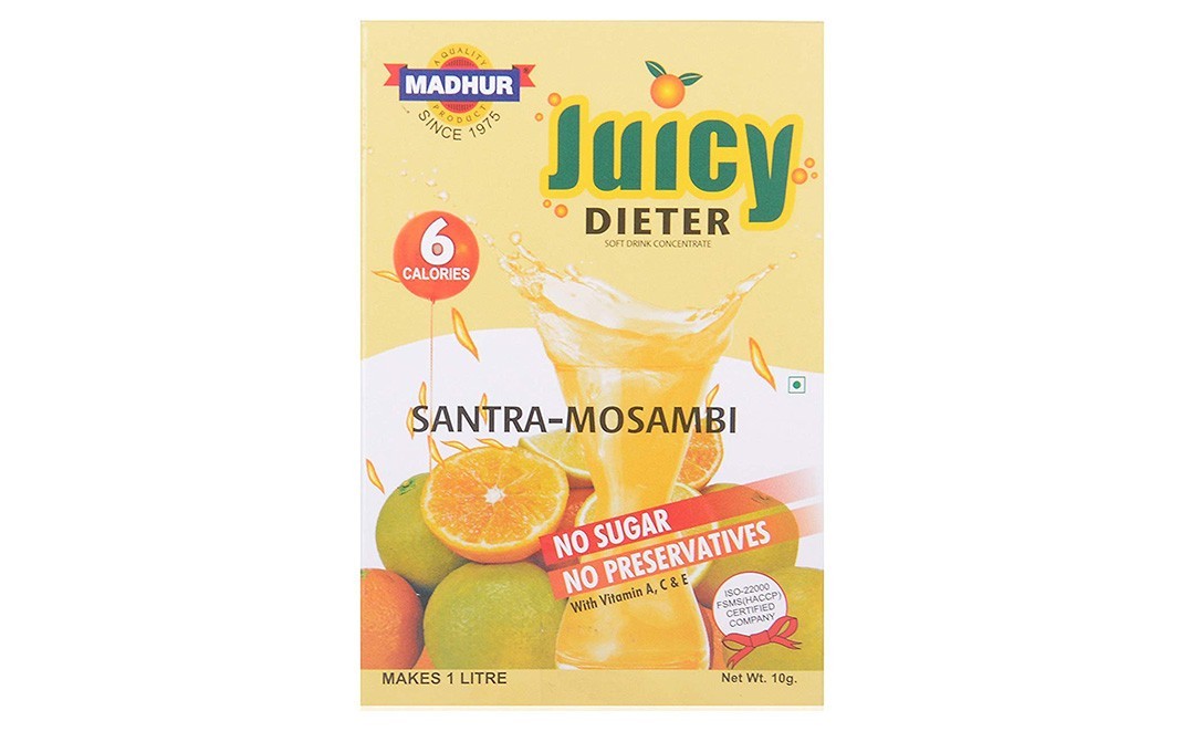 Madhur Juicy Dieter Santra-Mosambi   Box  10 grams